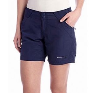 Columbia Women’s Black pfg Omni Shade Shorts Large